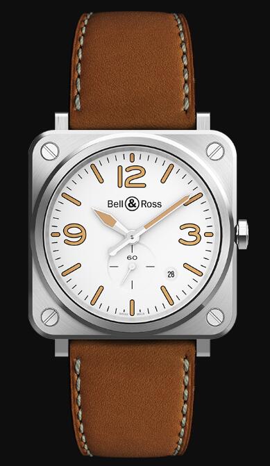 Bell & Ross BR S STEEL HERITAGE W BRS-WHERI-ST/SCA Replica Watch